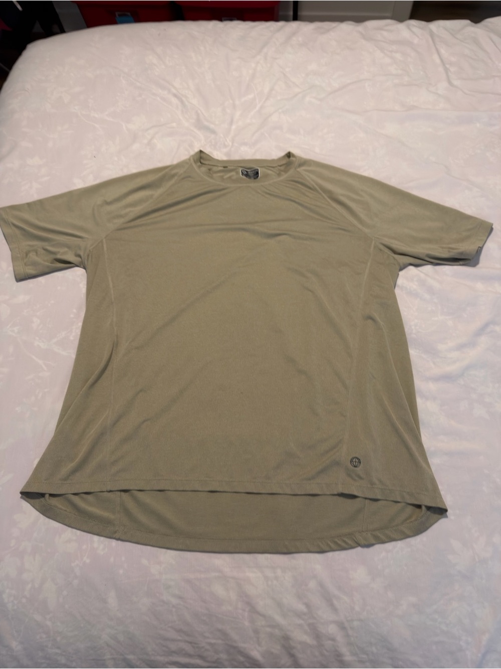 Mondetta Short-Sleeve Performance Tee in Olive Green